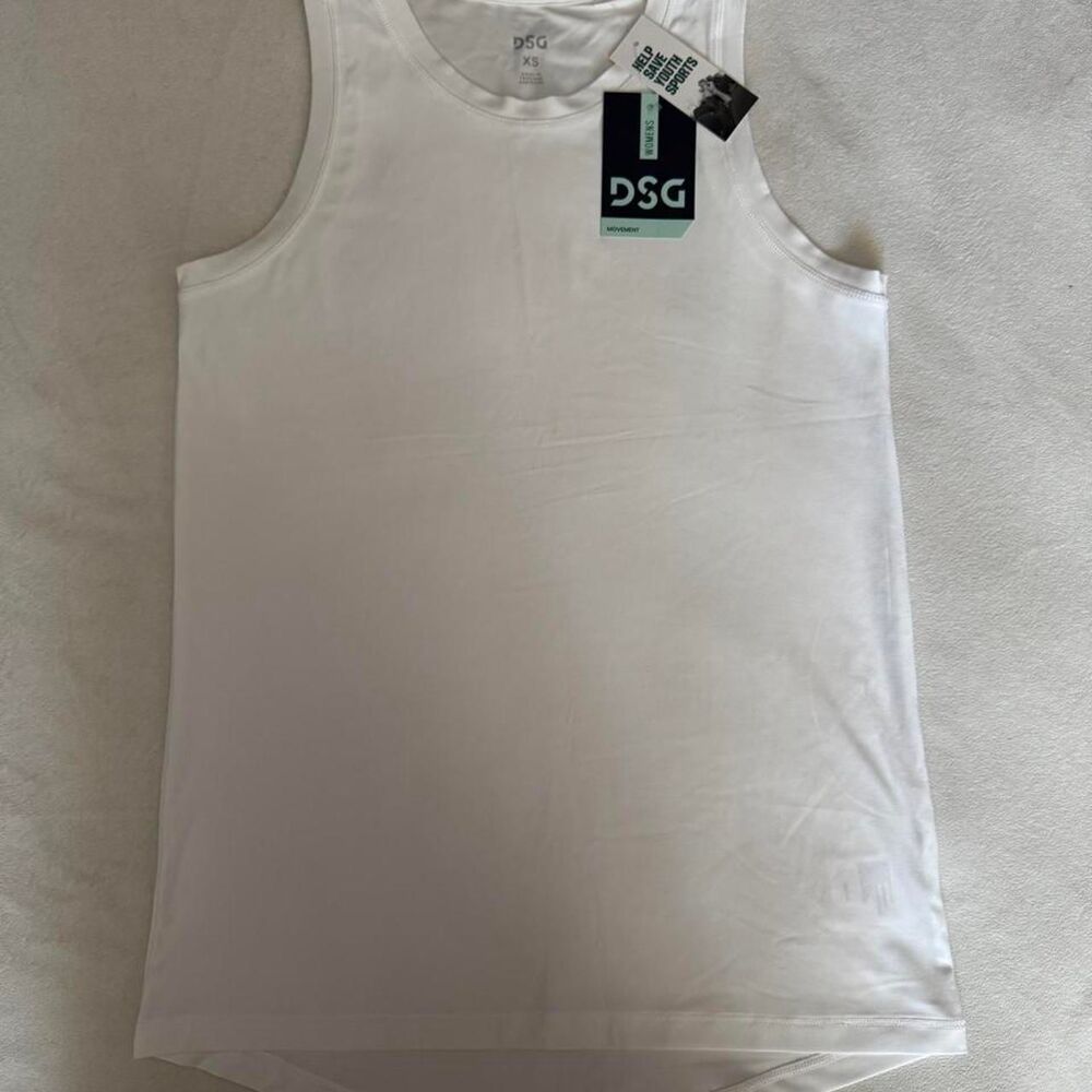 NEW DSG Women's White Tank Top